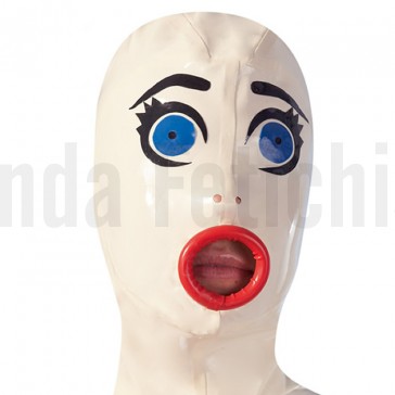 Mascara muñeca hinchable