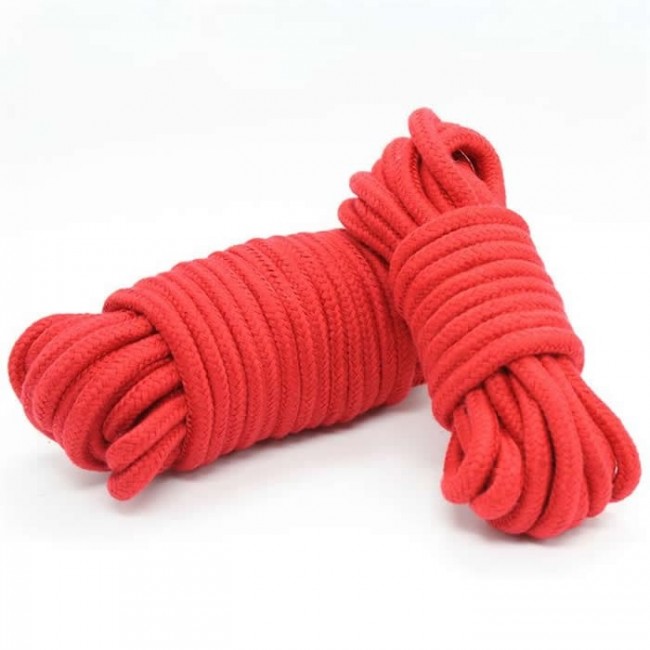 Cuerda Sex Bondage BDSM Cuerda De Algodón Súper Suave, Paquete De 3 Cuerdas Para Principiantes BDSM De 32 Pies/10 M, Cuerdas Shibari Bondage De 8 Mm, Juego De Restricción Sexual SM, Juguetes