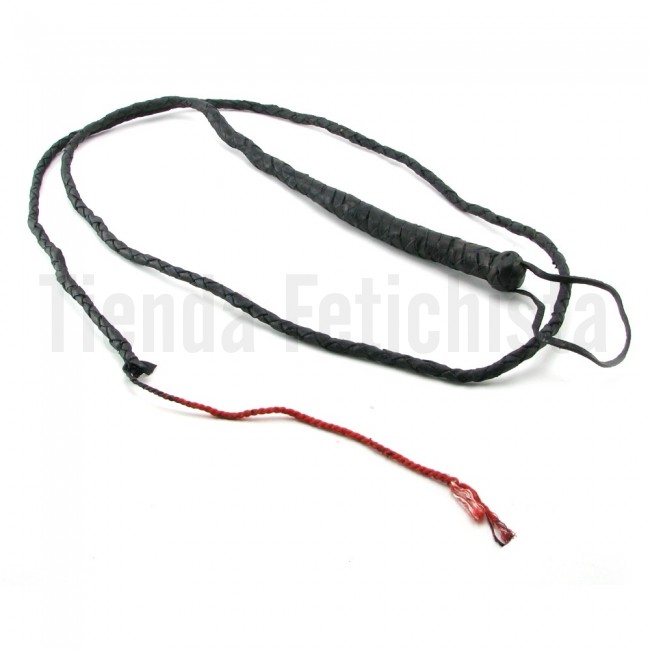 Látigo De Cuero De Canguro Trenzado 16 Hebras - Estilo Indiana Jones, Mango De 9 Pulgadas, Varios Tamaños (4-24 Pies), Para Equitación, Espectáculos O