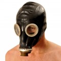 Máscara de gas negra